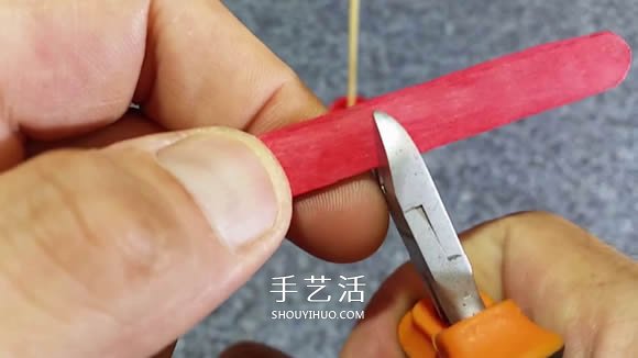 自制电动马达三轮车玩具的科技小制作教程 -  www.shouyihuo.com