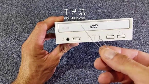 自制电动马达三轮车玩具的科技小制作教程 -  www.shouyihuo.com