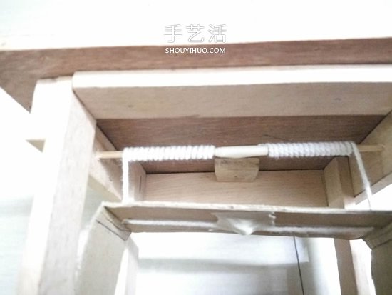 自制简易汽车电梯玩具的制作方法教程 -  www.shouyihuo.com
