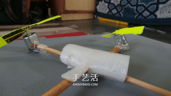 自制简易四轴飞行器的DIY制作方法教程 -  www.shouyihuo.com