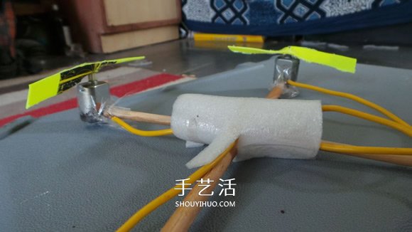 自制简易四轴飞行器的DIY制作方法教程 -  www.shouyihuo.com
