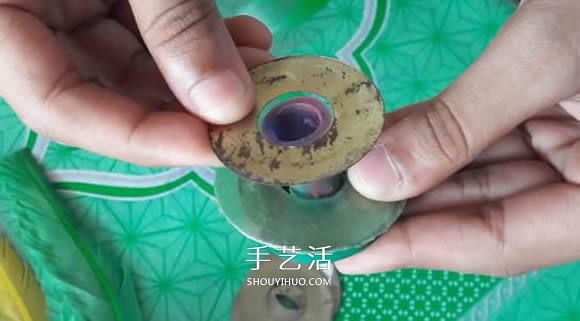 自制羽毛毽子的做法步骤图解教程 -  www.shouyihuo.com