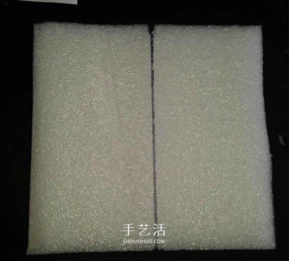 用泡沫板做双体帆船的制作方法图解教程 -  www.shouyihuo.com
