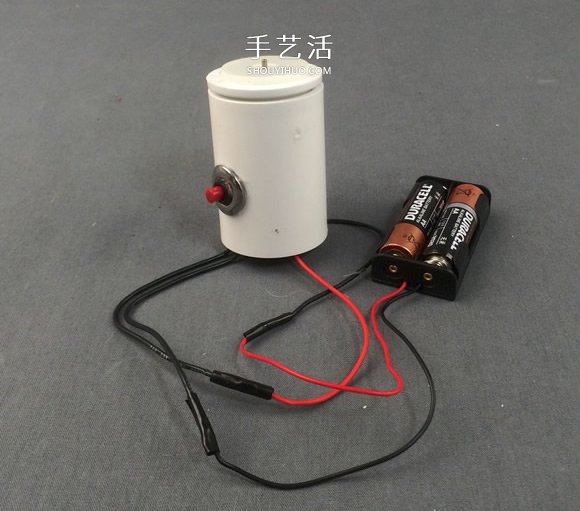 自制电动飞行竹蜻蜓的制作方法详细图解教程 -  www.shouyihuo.com