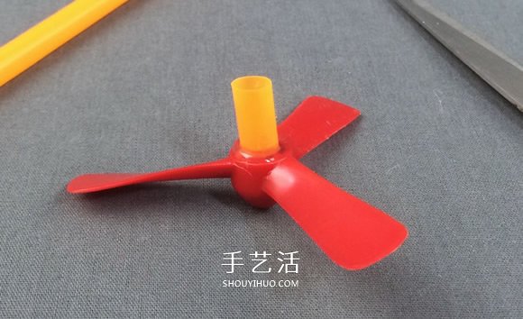 自制电动飞行竹蜻蜓的制作方法详细图解教程 -  www.shouyihuo.com