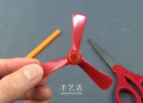 自制电动飞行竹蜻蜓的制作方法详细图解教程 -  www.shouyihuo.com