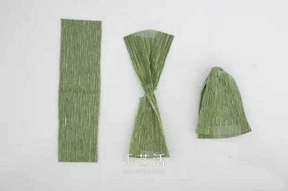 皱纹纸手工制作逼真多肉植物装饰摆件的方法 -  www.shouyihuo.com