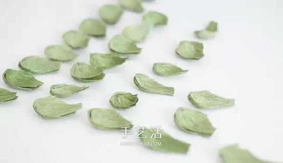 皱纹纸手工制作逼真多肉植物装饰摆件的方法 -  www.shouyihuo.com