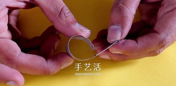 自制口哨的方法图解 只需啤酒瓶盖和易拉罐！ -  www.shouyihuo.com