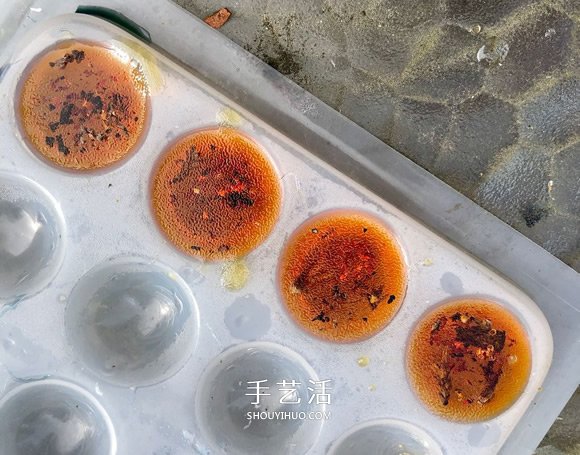自制仿琥珀树脂钥匙扣的制作方法 -  www.shouyihuo.com
