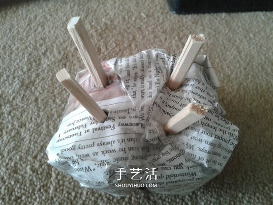 幼儿园手工制作绵羊的简单方法教程 -  www.shouyihuo.com