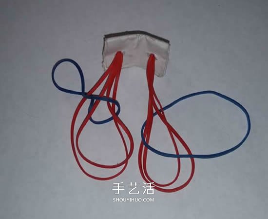 自制雪糕棍弹弓的制作方法图解 -  www.shouyihuo.com