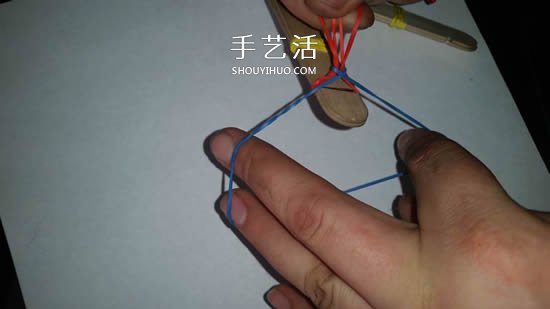 自制雪糕棍弹弓的制作方法图解 -  www.shouyihuo.com