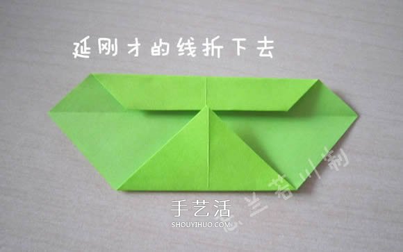 领带爱心的折法图解教程 -  www.shouyihuo.com