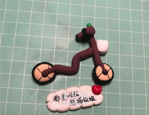 超萌粘土佩奇的制作方法图解 -  www.shouyihuo.com