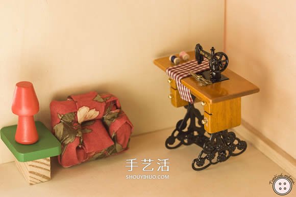 瓦楞纸板手工制作微型扶手椅图解教程 -  www.shouyihuo.com