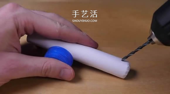 自制纸做大炮玩具的方法图解教程 -  www.shouyihuo.com
