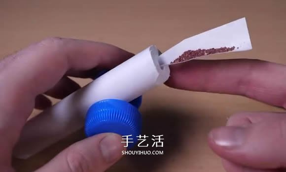 自制纸做大炮玩具的方法图解教程 -  www.shouyihuo.com