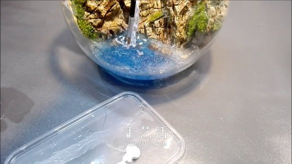 DIY玻璃景观装饰品的详细图解步骤 -  www.shouyihuo.com