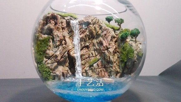 DIY玻璃景观装饰品的详细图解步骤 -  www.shouyihuo.com