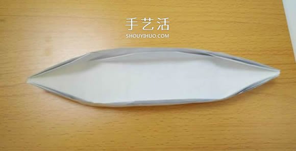 折纸乌篷船的方法图解教程 -  www.shouyihuo.com