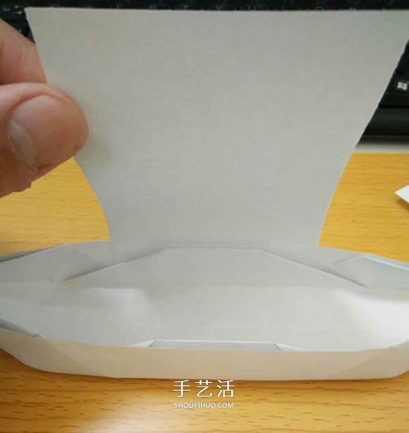 折纸乌篷船的方法图解教程 -  www.shouyihuo.com