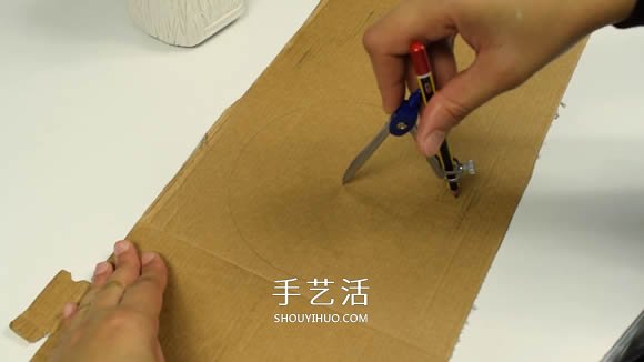 纸粘土和玻璃瓶手工制作童话小屋 -  www.shouyihuo.com