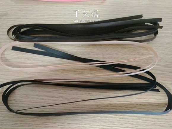 简单衍纸猫爪耳环的做法图解教程 -  www.shouyihuo.com