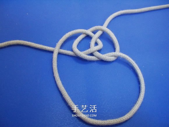 两股绳水手结的打法图解 -  www.shouyihuo.com