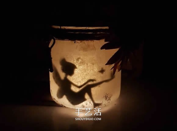 玻璃瓶中的童话-送小女孩的生日礼物DIY -  www.shouyihuo.com