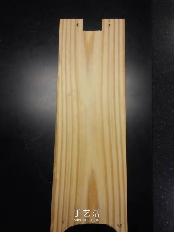 用木头DIY制作儿童滑板车的方法教程 -  www.shouyihuo.com