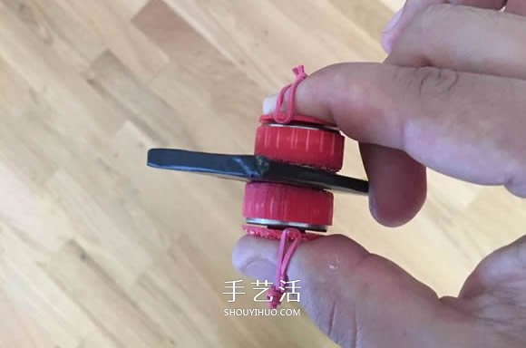 创意指间陀螺DIY制作教程 -  www.shouyihuo.com