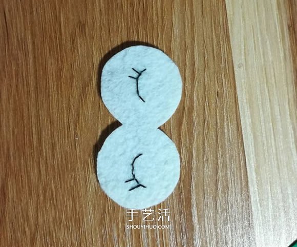 不织布手工制作猫头鹰布偶的做法 -  www.shouyihuo.com