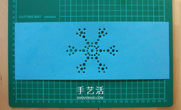 自制超美的冬天雪花灯饰图解教程 -  www.shouyihuo.com