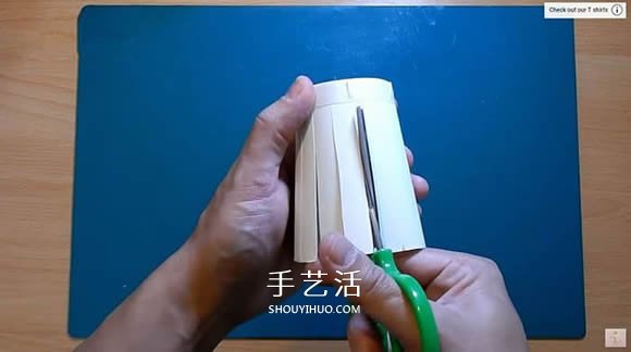 自制超好看纸杯灯笼的方法教程 -  www.shouyihuo.com