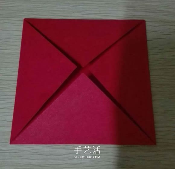 简单又漂亮纸花篮怎么折的图解教程 -  www.shouyihuo.com