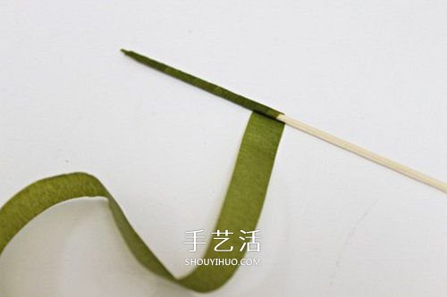 手揉纸手工制作超美郁金香花的做法 -  www.shouyihuo.com