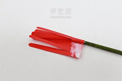 手揉纸手工制作超美郁金香花的做法 -  www.shouyihuo.com