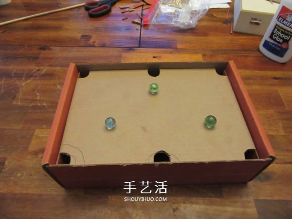 自制迷你桌上台球桌的方法详细教程 -  www.shouyihuo.com