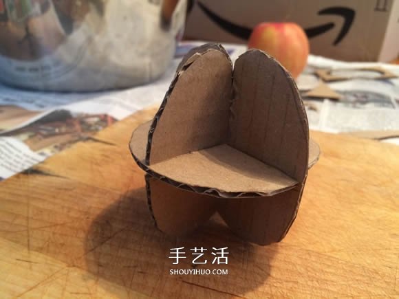 自制逼真苹果模型的方法教程 -  www.shouyihuo.com