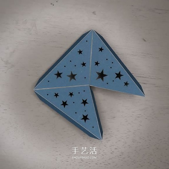 自制二十面体星光投影灯的方法教程 -  www.shouyihuo.com