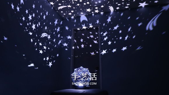 自制二十面体星光投影灯的方法教程 -  www.shouyihuo.com