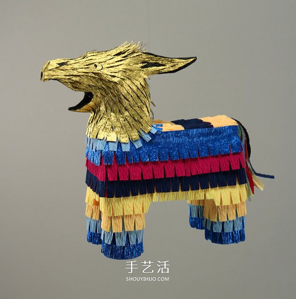 纸做的奇幻生物雕塑 超现实风格皮纳塔作品！ -  www.shouyihuo.com
