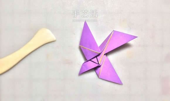 折纸迷你蝴蝶和鸽子 做成精美玻璃装饰品！ -  www.shouyihuo.com