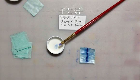 折纸迷你蝴蝶和鸽子 做成精美玻璃装饰品！ -  www.shouyihuo.com