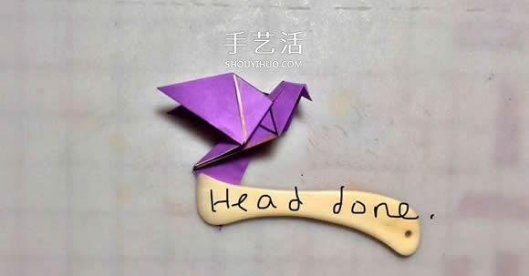 折纸迷你蝴蝶和鸽子 做成精美玻璃装饰品！ -  www.shouyihuo.com