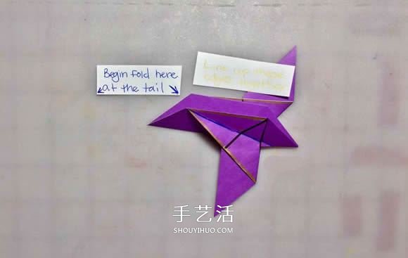 折纸迷你蝴蝶和鸽子 做成精美玻璃装饰品！ -  www.shouyihuo.com