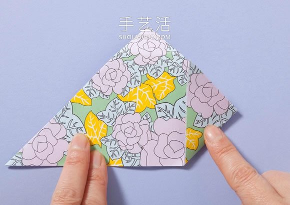 简单的收纳盒折纸教程 四四方方很好看！ -  www.shouyihuo.com