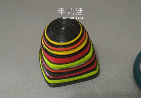 三八女神节礼物！小巧可爱的衍纸盆栽制作教程 -  www.shouyihuo.com