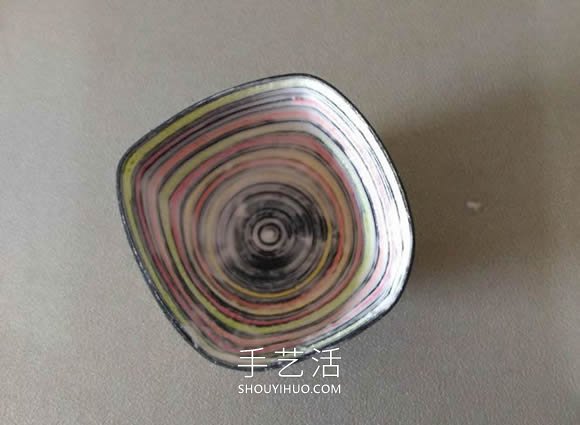 三八女神节礼物！小巧可爱的衍纸盆栽制作教程 -  www.shouyihuo.com